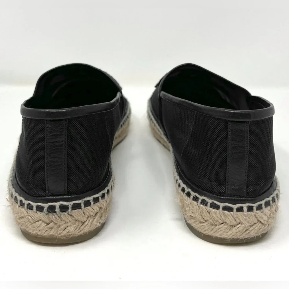 🥰 CC CHANEL mesh black espadrilles 38 - Picture 5 of 7